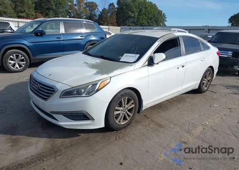 2015 Hyundai Sonata Se from USA, damaged, VIN 5NPE24AFXFH160361